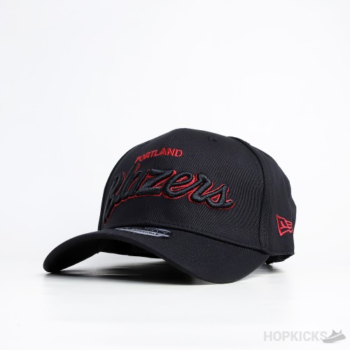 Blazer Red Logo Black Cap
